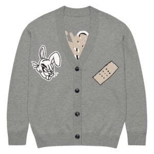 The Rabbit Band-Aid Knitted Cardigan
