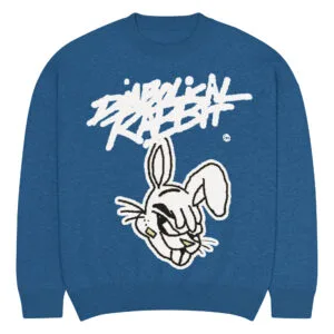 Alternative view of The Rabbit Blueish Crew Neck Sweater