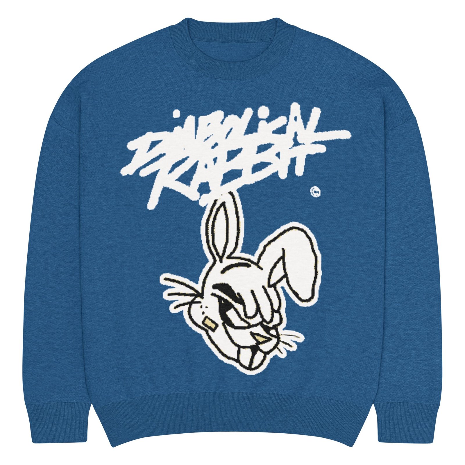 The Rabbit Blueish Crew Neck Sweater - Image 2