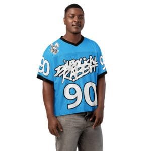 Alternative view of D-Rabbit Carolina Boxy Football Jersey